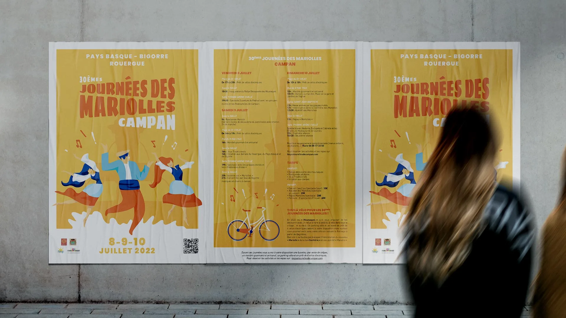 Affiche 30èmes Journées des mariolles de Campan